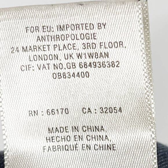 Anthropologie Black Faux Suede Leather Patched Skinny Leg Pants 28 Zip Ankle - Picture 13 of 13